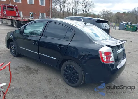 2012 Nissan Sentra 2.0 S из США, поврежденный, VIN 3N1AB6AP4CL693100